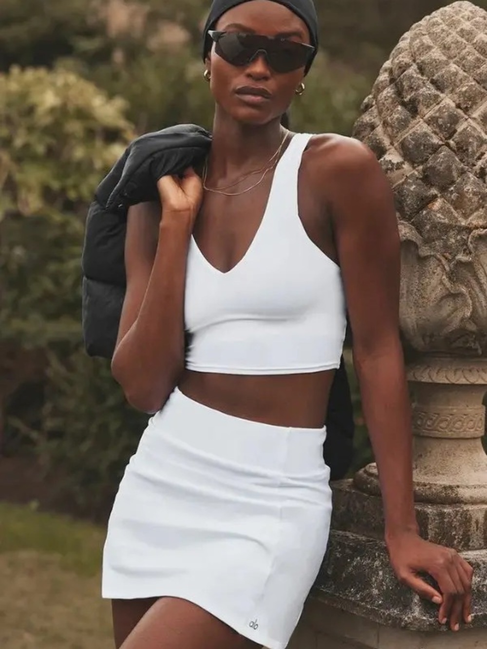 🤍ALO🤍 Airbrush Good Form Tennis Skirt - Picture 2 of 4